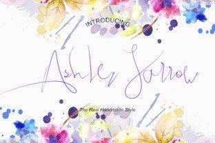 Ashley Jarrow Font for Romantic and Editorial Branding Projects