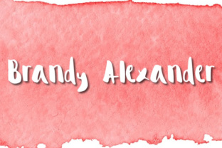 Brandy Alexander Font: A Playful Brush Script for Editorial Design