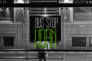 Bus Stop Worn Typeface Review for Handmade Brands