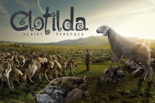 Clotilda Font for Creative Branding and Business Design