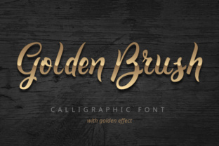 Golden Brush Font: Elevate Your Brand Typography