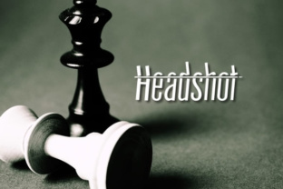 Headshot: A Decorative Font Created by Jeff Bensch for High-Impact Campaigns