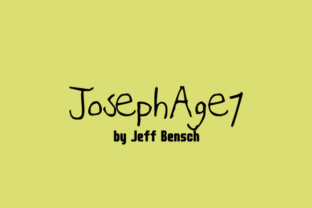 Joseph Age 7: A Script Handwritten Font for Modern Web Design