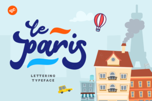 Le Paris Font: A Playful Typeface for Digital Branding