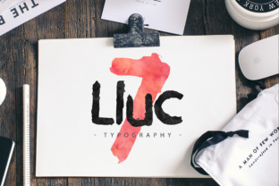Lluc Font: A Vintage-Grungy Script for Memorable Branding and Campaigns
