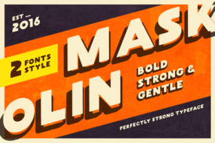 Maskoolin: A Strong Font for Editorial Design