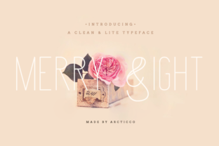 Merry Light Font for Modern Marketing Campaigns