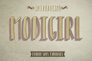 Modigirl Font: A Handmade Touch for Your Brand