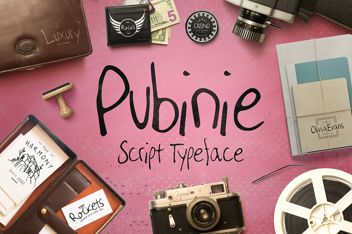 Pubinie: A Sweet Script Font for Elegant Digital Campaigns