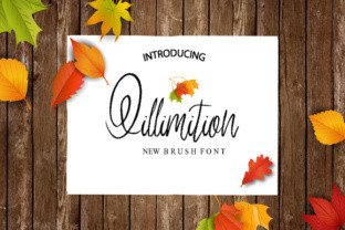 Qillimition Font: A Beautiful Brush Script for Designers