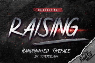 Raising Font for Bold Branding and Creative Campaigns