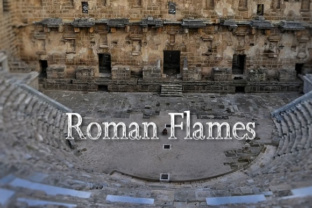 Roman Flames: A Decorative Typeface for Editorial Impact