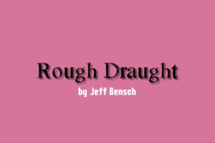 Rough Draught: The Decorative Typeface for Authentic Brand Identity