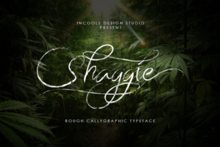 Shaggie Font: A Handwritten Script for Creative Branding Projects