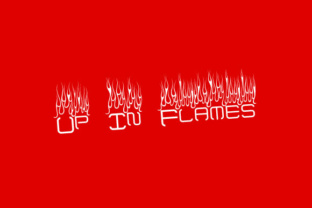 Up in Flames: A Creative Review of Jeff Bensch’s Decorative Typeface