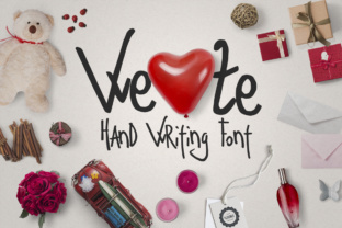 We Font: A Playful Script for Memorable Campaigns