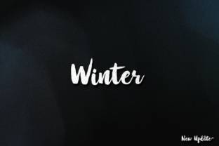 Winter Brush Font for Professional Branding and Marketing